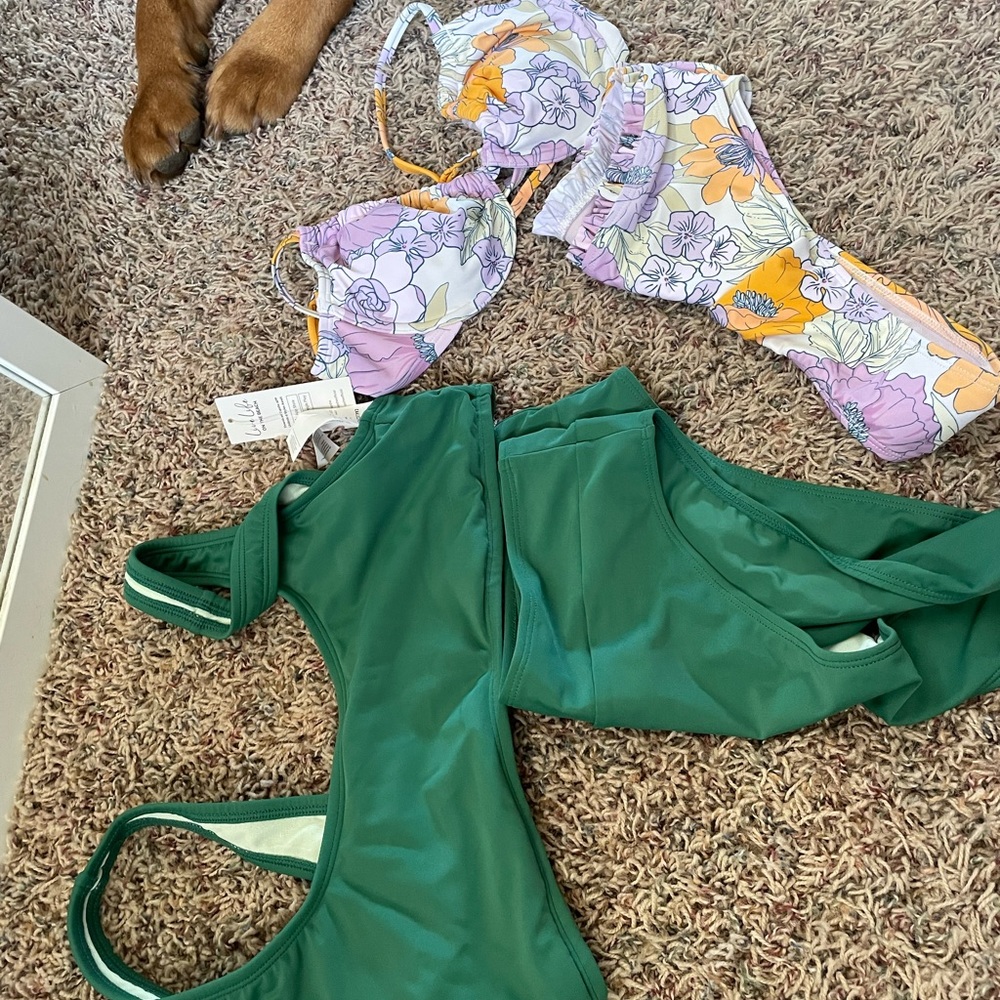 Two swimsuits!